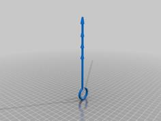 LST Growing Anchor Hook 3D Printer Model