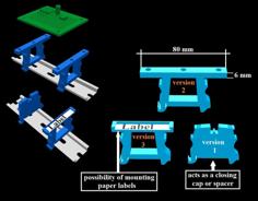 ELECTRICAL PANELS – DIN Rail Terminal Blocks 3D Printer Model