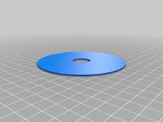 WLED Ring Light Button 3D Printer Model