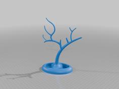 Tree Jewelry Stand/Hanger 3D Printer Model