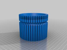 48 Slot Cylinder For 3d Printed Knitting Machine 3D Printer Model