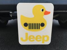 Trailer Hitch -Jeep Duck 3D Printer Model