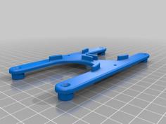 Wall Mount For RPI5 Canakit Turbine Case V5 3D Printer Model