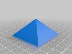 Cube/square Or Triangle 3D Printer Model