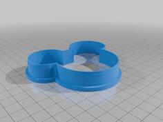 Mickey Cookie Cutter 3D Printer Model