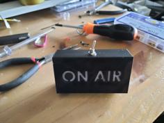 ‘On Air’ Meeting Sign For Remote Work 3D Printer Model