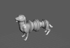 Dachshund 3D Printer Model