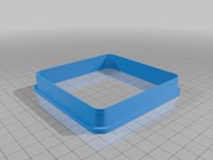 Square 3D Printer Model