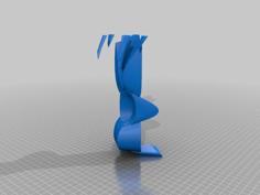 Primitive Hands In Pocket Statue 3D Printer Model