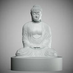 阿彌陀佛, Amitābha, Amitāyus, 無量光佛, 無量壽佛 3D Printer Model