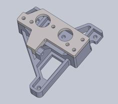 Miata NB MK60e5 ABS Pump Mount 3D Printer Model