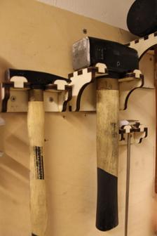 Hammer Wall Mount For Lasercutting