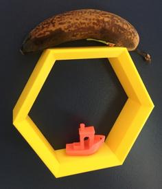 Hexagon Shelf 3D Printer Model