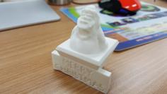 Santa Christmas Statue 3D Printer Model