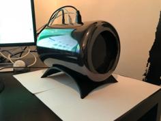 Mac Pro Horizontal Desktop Stand 3D Printer Model