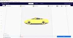 Miata Silhouette Art 3D Printer Model