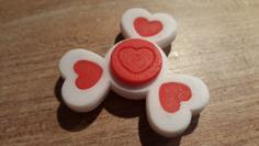 Hearts Spinner For Kids 3D Printer Model