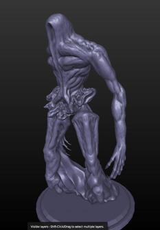 Ithaqua – The Wind Walker 3D Printer Model