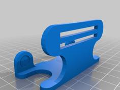 Kneeboard Clip (ipad/android Tablet) 3D Printer Model