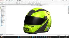 Helmet 3D Printer Model