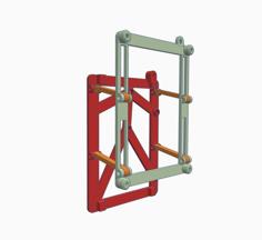 Hinged Mount For BiQu BigtreeTech SKR And Makerbase MKS Gen Mainboard In Ender-5 3D Printer Model