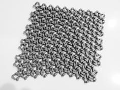 Chain Mail Tri-mesh 3D Printer Model