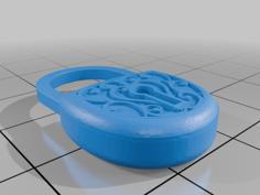 Lock Token 3D Printer Model