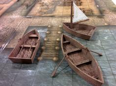 OpenForge Rowboats 3D Printer Model