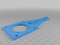 Motor Mount For Nema 23 And Nema 17 For V-slot 3D Printer Model