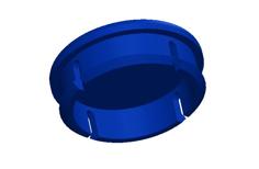 Lancia HF Symbol Wheel Center Cap (48mm) 3D Printer Model