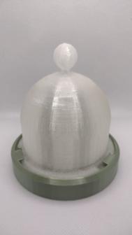 Bell Jar With Locking Lid 3D Printer Model