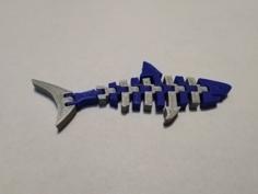 Flexi Shark Remix 3D Printer Model