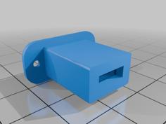 Servo Plug Mount 3D Printer Model