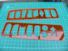 Laser Cut Logic Stencils