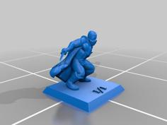 Assassin Token – 1/1 – Magic: The Gathering 3D Printer Model