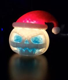 Jack Frost-O-Lantern (Xmas Pumpkin) 3D Printer Model