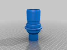 Makita Bo5041 To Makita Quick Connect Vacuum Adapter 3D Printer Model