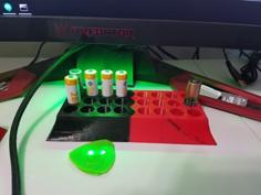 AA Battery Holder 3D Printer Model