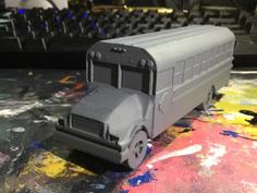 School Bus 3D Printer Model