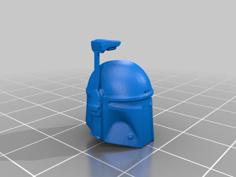 Vintage Collection Boba Fett Helmet Upgrade 3D Printer Model