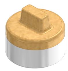 Small Pot With Cover 3D Printer Model