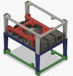 Stackable Raspberry Pi Case With Optional Fan Mount 3D Printer Model