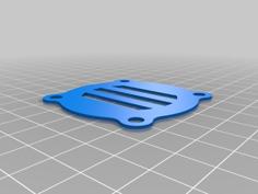 [RaspRail] Optional Fanhole Cover 3D Printer Model