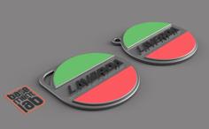 Laverda Classic – Key Chain – Portachiavi – Porte Clès – 钥匙链 3D Printer Model