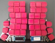 Steno Style Keycaps For Kailh Choc V1 Low Profile Switches 3D Printer Model