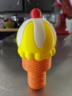 Ice Cream Stacker Toy 3D Printer Model