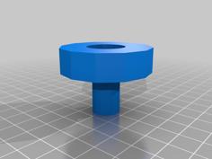 Keyboard Stand Adjustment Knob 3D Printer Model