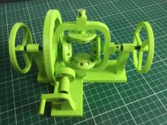 Magnetic Differential Gear 3D Printer Model