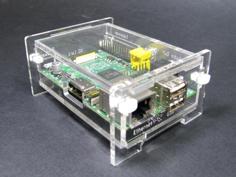 Laser Cut Snap Together Raspberry Pi Enclosure