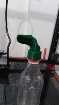 Coke Bottle Spreading Nozzle Adapter 3D Printer Model